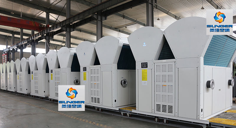 風(fēng)冷模塊冷熱水空調(diào)機組種類與臺數(shù)如何匹配？