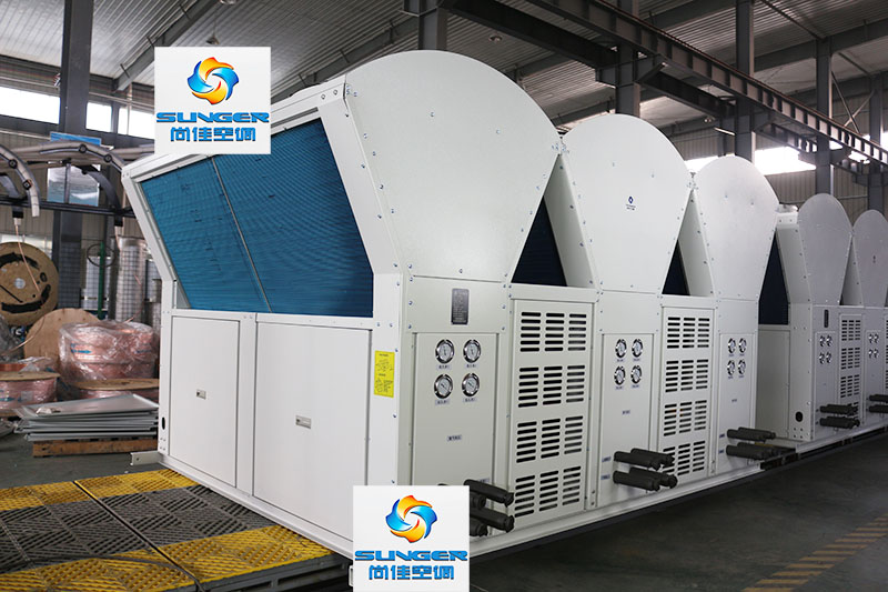 安裝時風(fēng)冷模塊機(jī)組的冷熱水管怎樣連接？